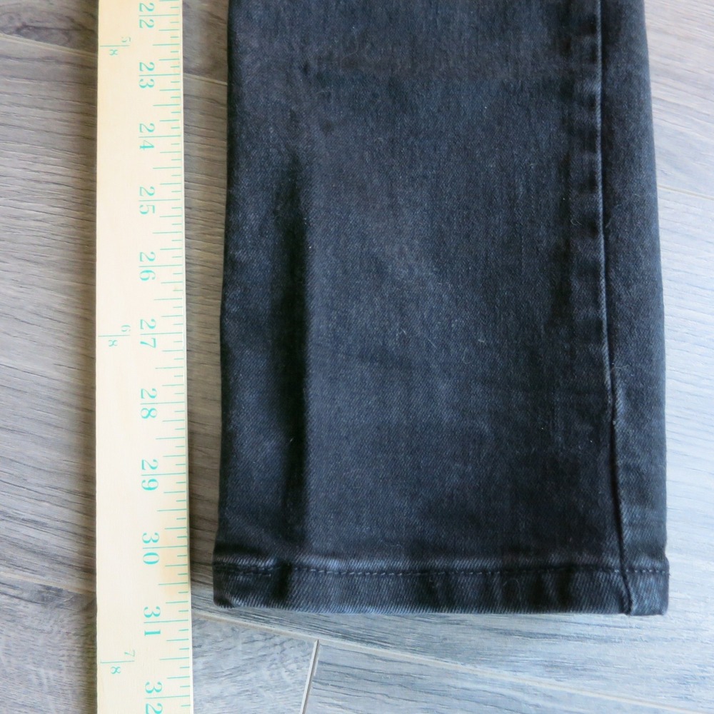 Levis Premium 511 Jeans Mens 32x32 Black Denim Slim Straight Stretch Waterless - Picture 6 of 13